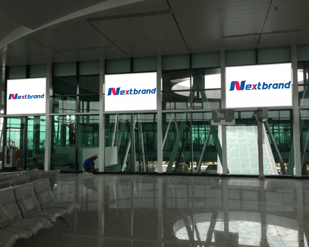 Airport advertising services are increasingly developed