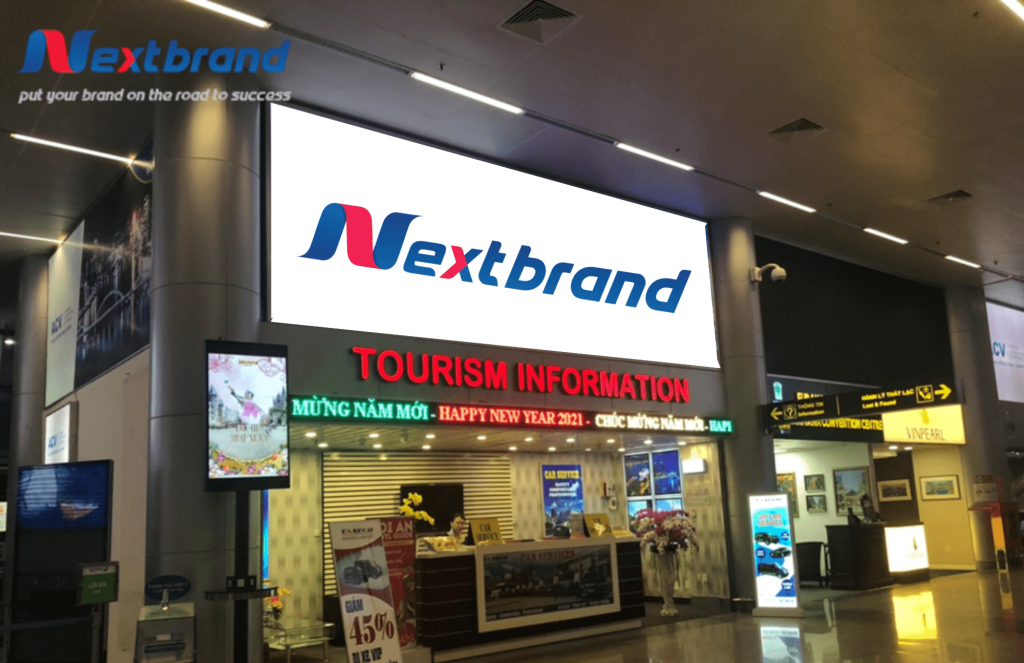 Nexbrand - Quảng cáo Led tại sân bay Đà Nẵng