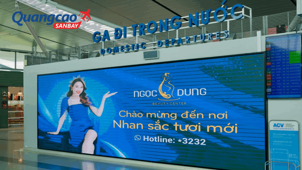 Màn hình LED sân bay Phú Quốc