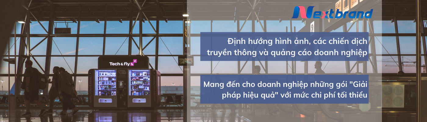 Banner quảng cáo sân bay