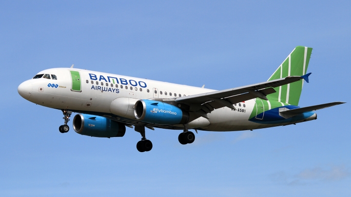 Quảng cáo trên máy bay Bamboo Airways