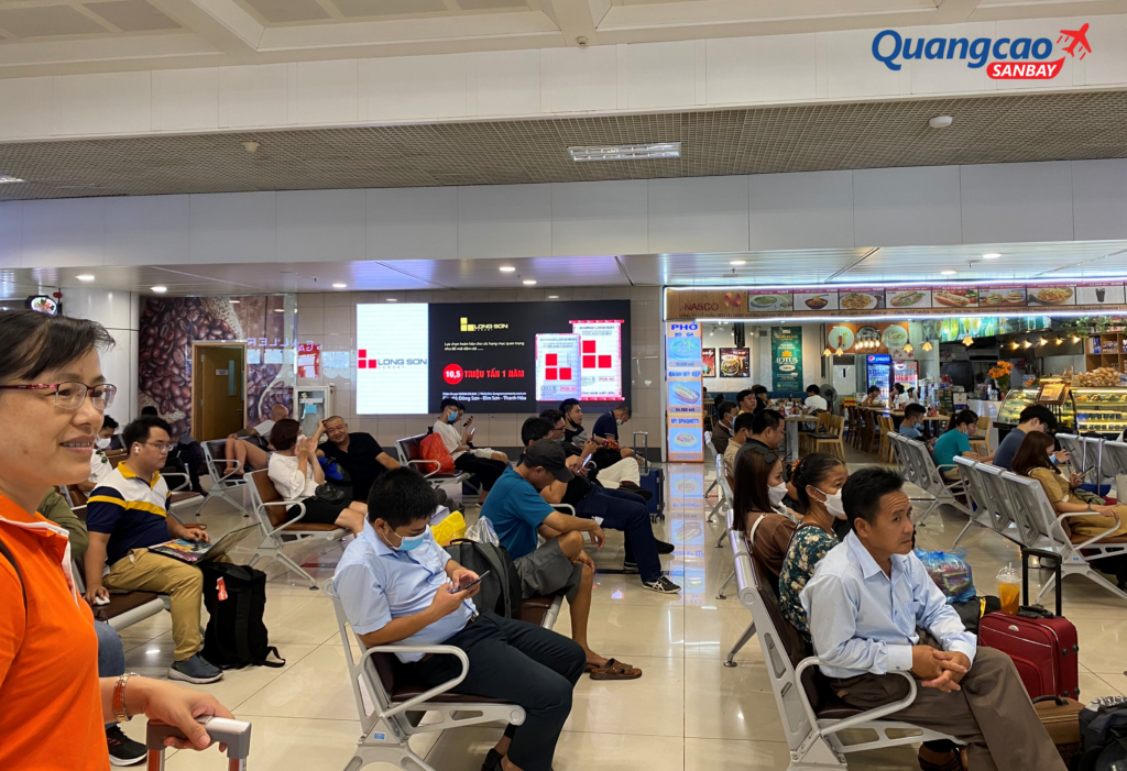 Quảng cáo màn hình LED tại sân bay Nội Bài