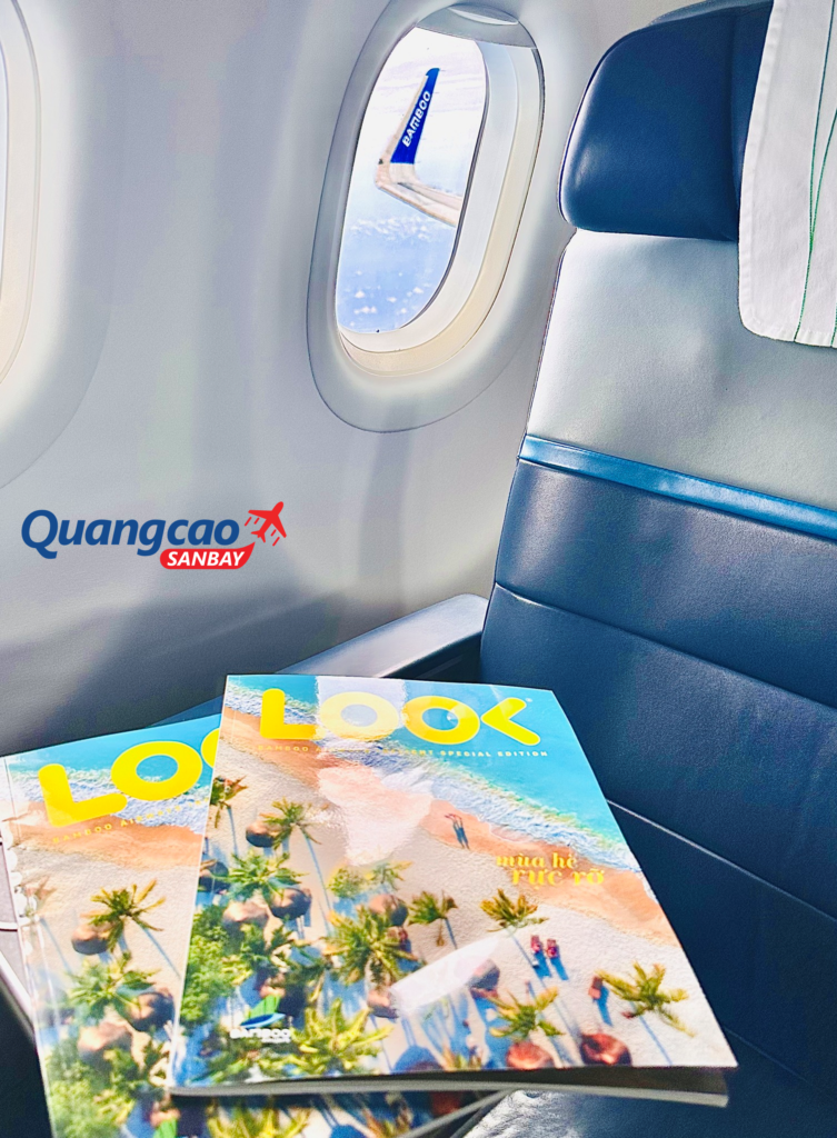 Quảng cáo tạp chí máy bay Bamboo Airways tiếp cận được khách hàng cao cấp