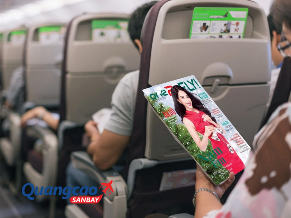 Quảng cáo tạp chí máy bay Vietjet tiếp cận đa dạng khách hàng mục tiêu