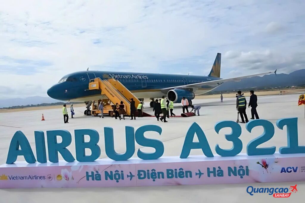 Vietnam Airlines khai thác chuyến bay thẳng Hà Nội – Điện Biên và ngược lại