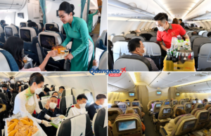 Tiện ích được cung cấp trên máy bay