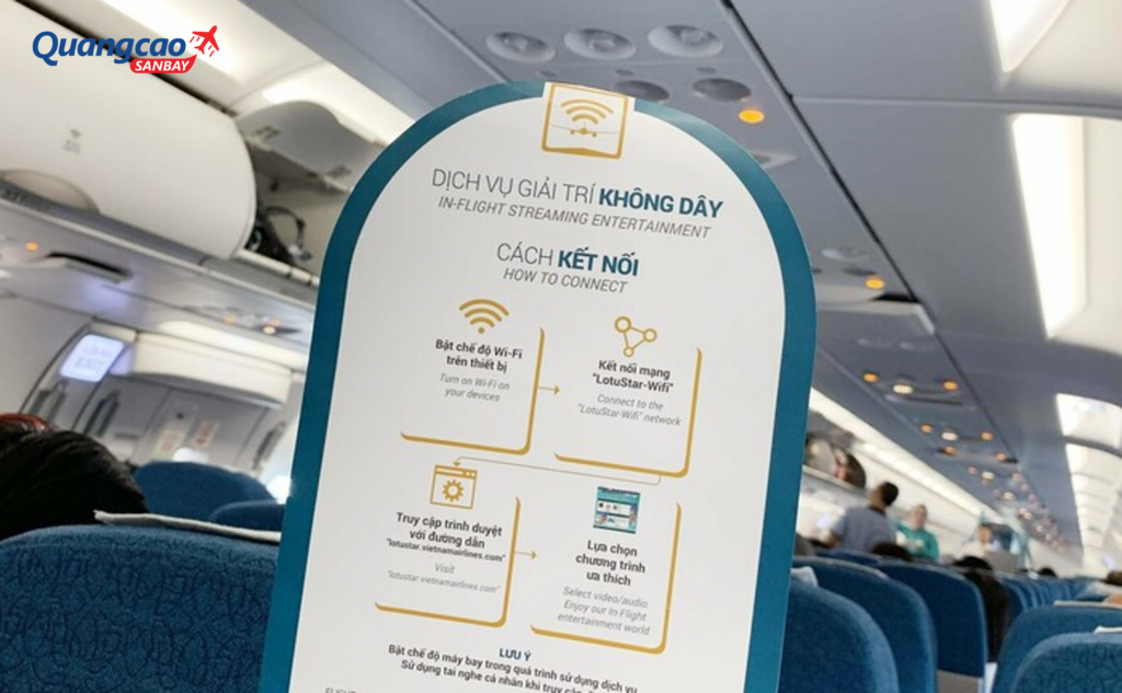 Hướng dẫn cách kết nối Wi-Fi của hãng hàng không Vietnam Airlines