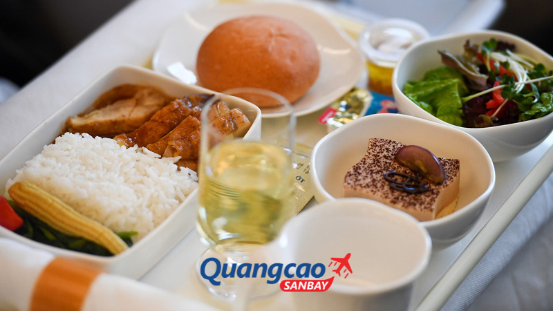 Các món ăn dành cho chuyến bay dài