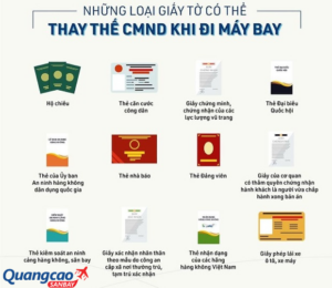 Giấy tờ thay thế khi đi máy bay nếu CCCD hết hạn