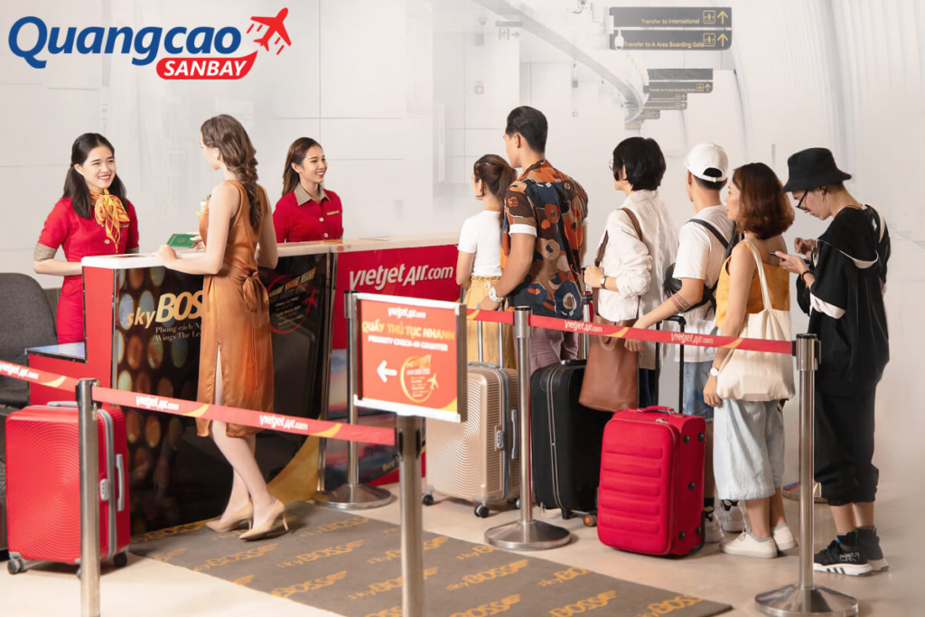 Đặt chỗ ngồi khi làm thủ tục tại sân bay