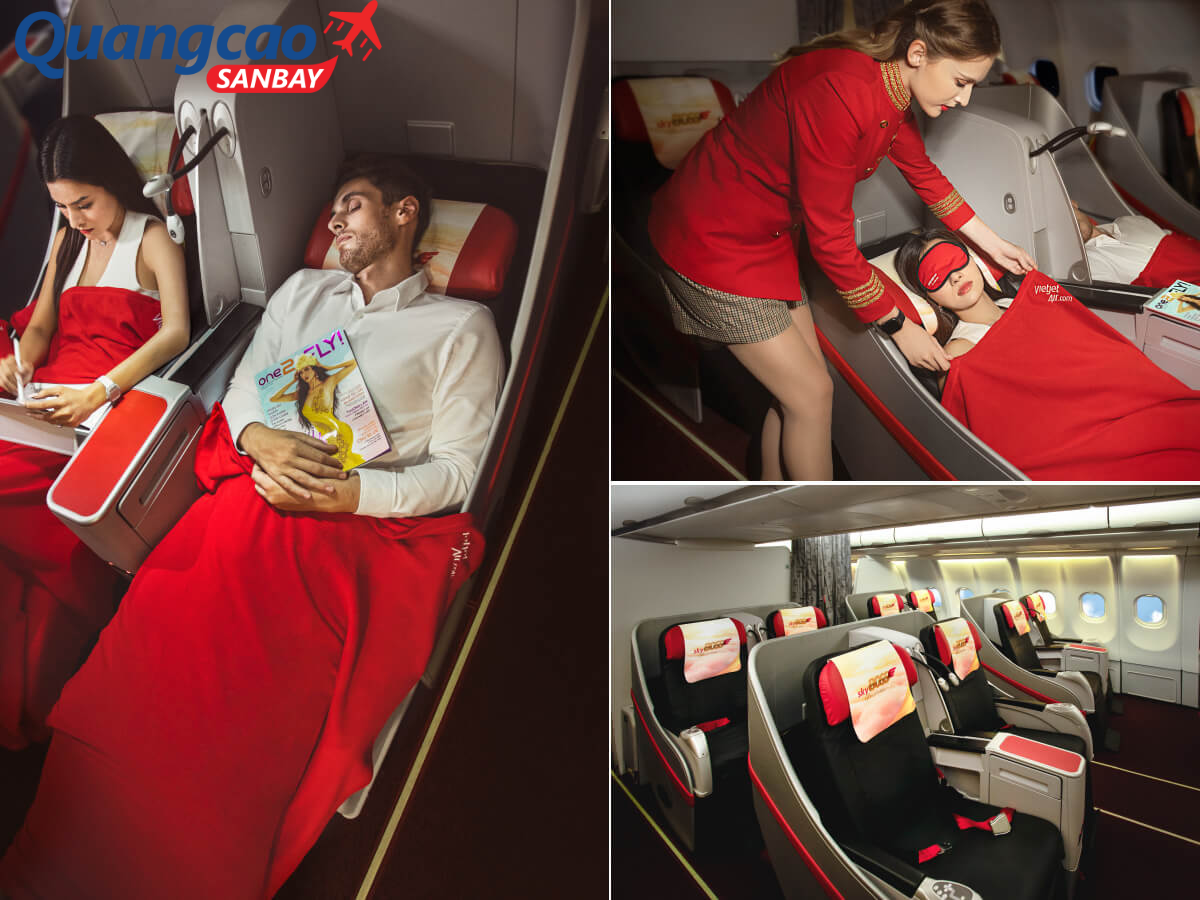 Hạng ghế SkyBoss Bussiness của Vietjet