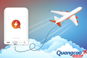 Sạc dự phòng có được mang lên máy bay không?