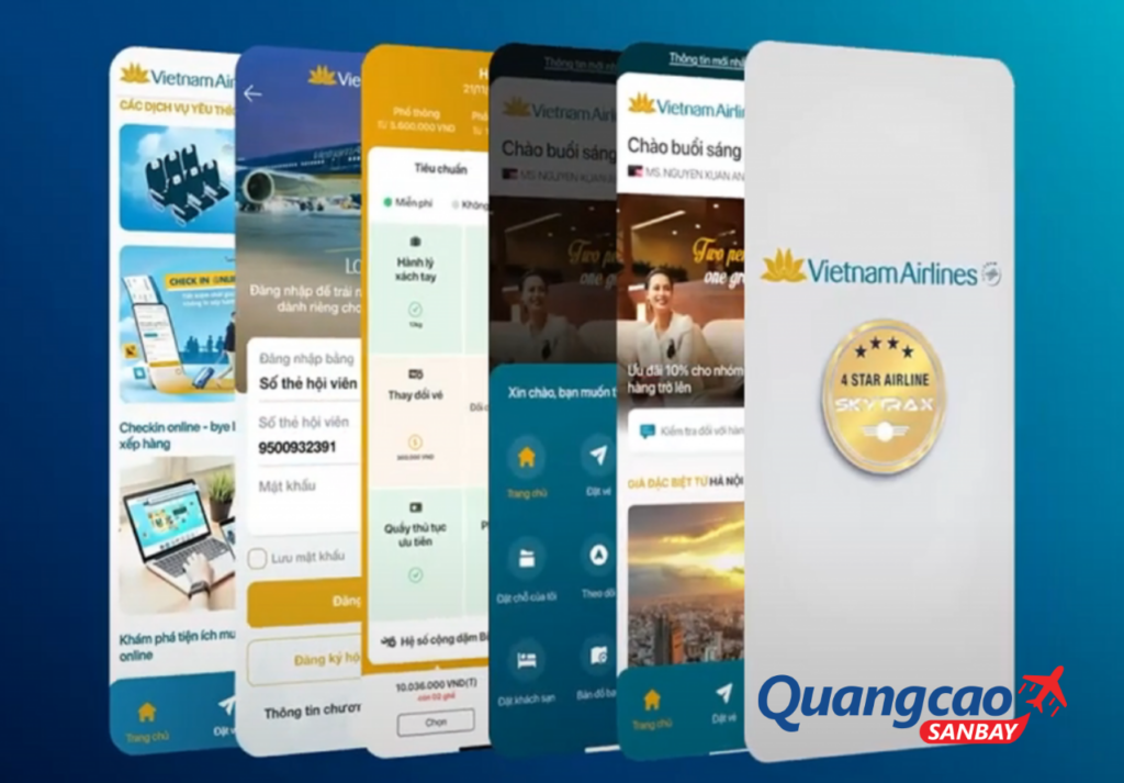 Các điều kiện được đổi vé máy bay Vietnam Airlines trên app