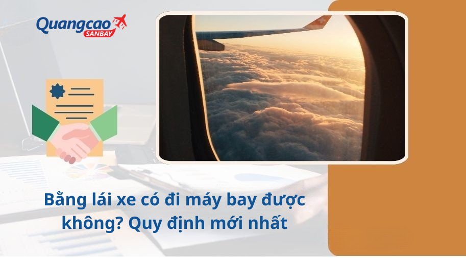 Bằng lái xe được chấp thuận để làm thủ tục lên máy bay nội địa