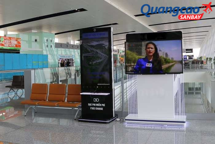 Charging Station Advertising at Airports