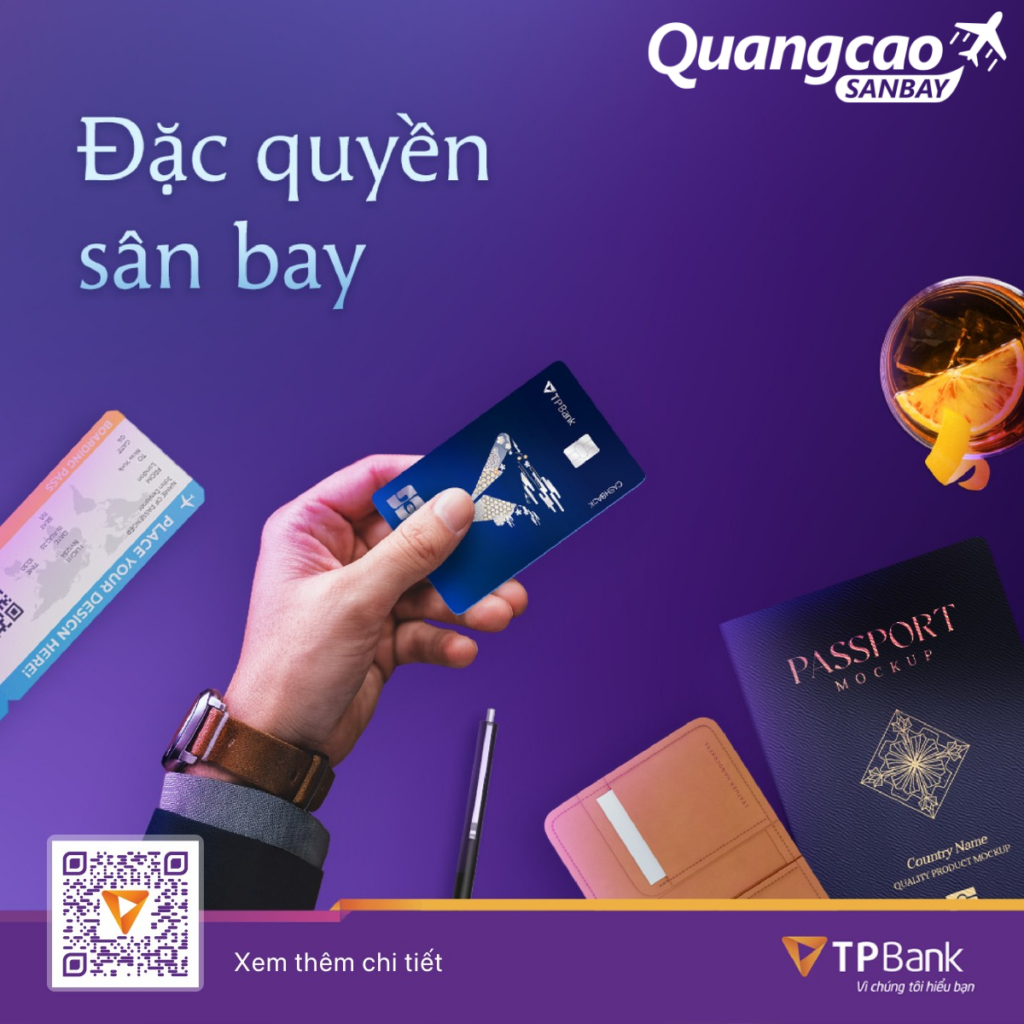 Dịch vụ phòng chờ sân bay của TP Bank