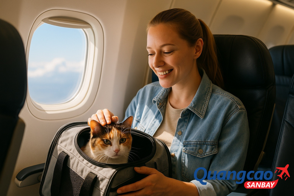 Hướng dẫn mang thú cưng lên máy bay quốc tế