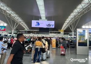 Check-in area at Noi Bai International Airport