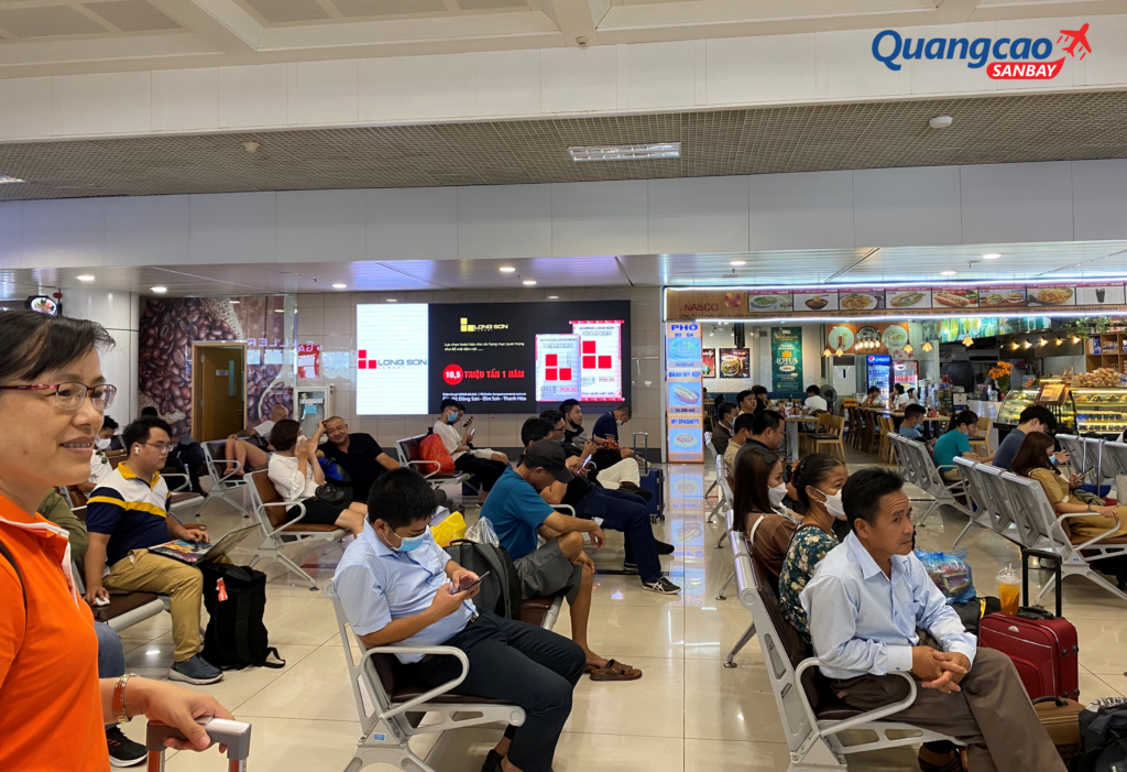During peak passenger season, airport advertising costs will increase