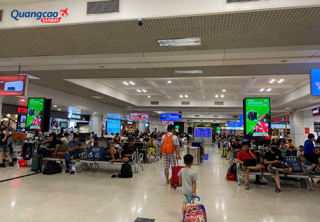 Airport advertising helps increase brand awareness