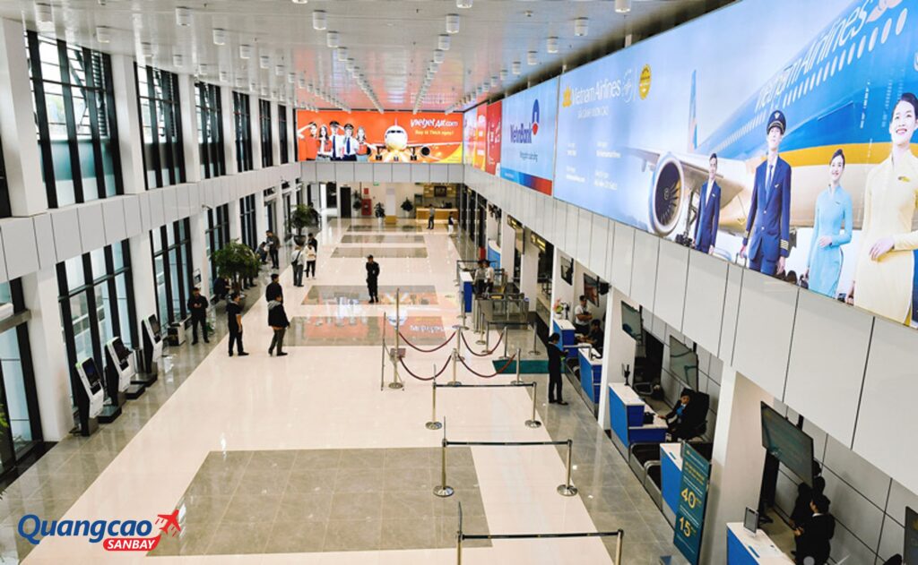 Dien Bien Phu Airport advertising helps reach a target group of potential customers