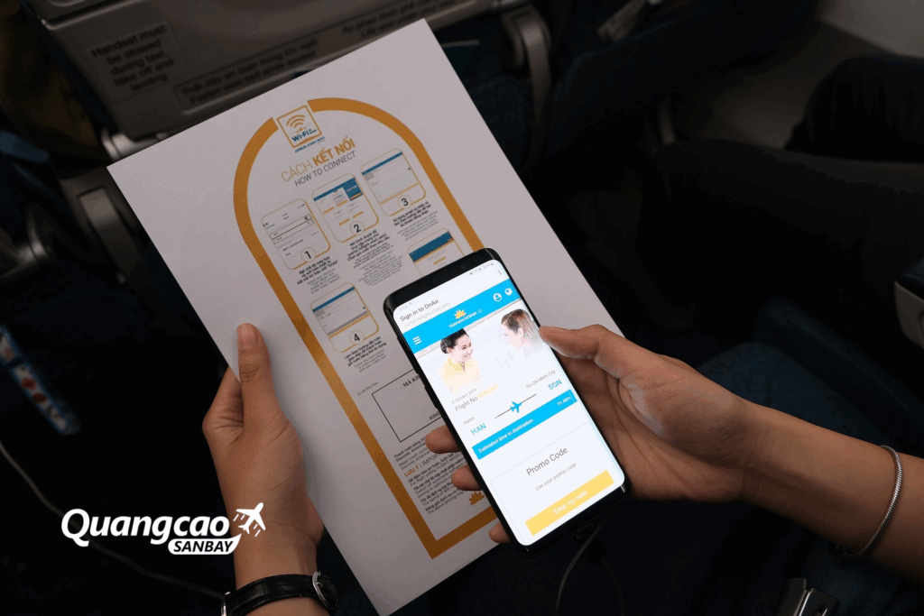 Ưu đãi WiFi trên máy bay Vietnam Airlines cho đường bay nội địa