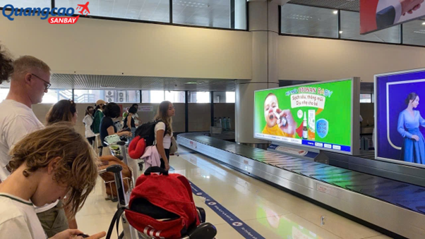 Baggage claim area at Tuy Hoa airport