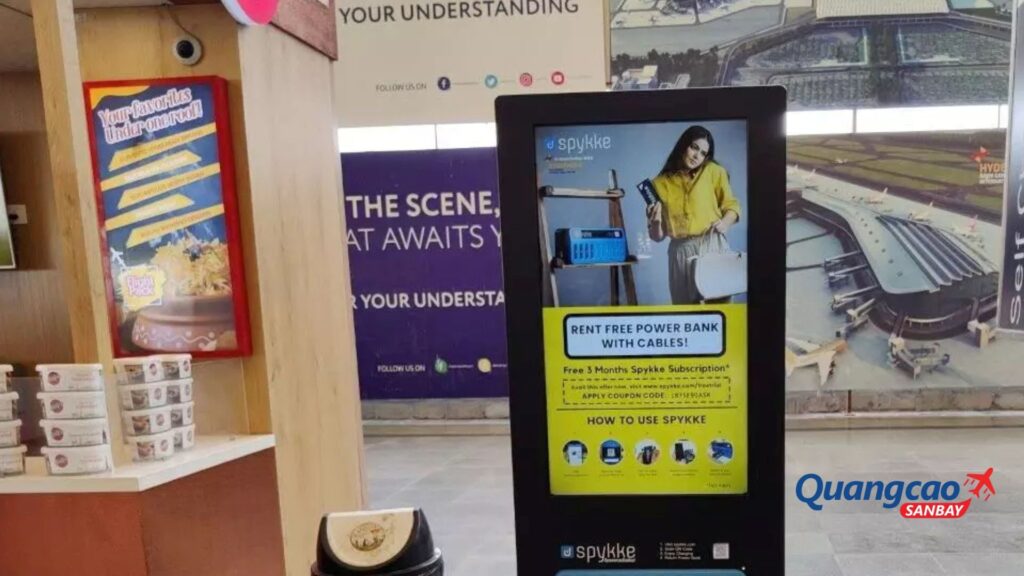 Charging station advertising