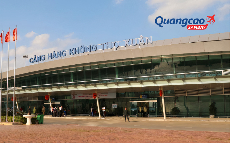 Tho Xuan Airport with unique and modern architecture