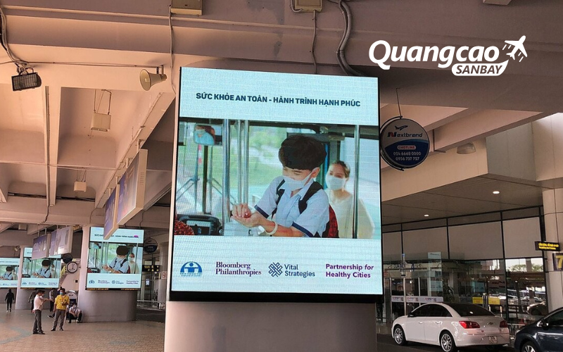 Airport advertising implementation results