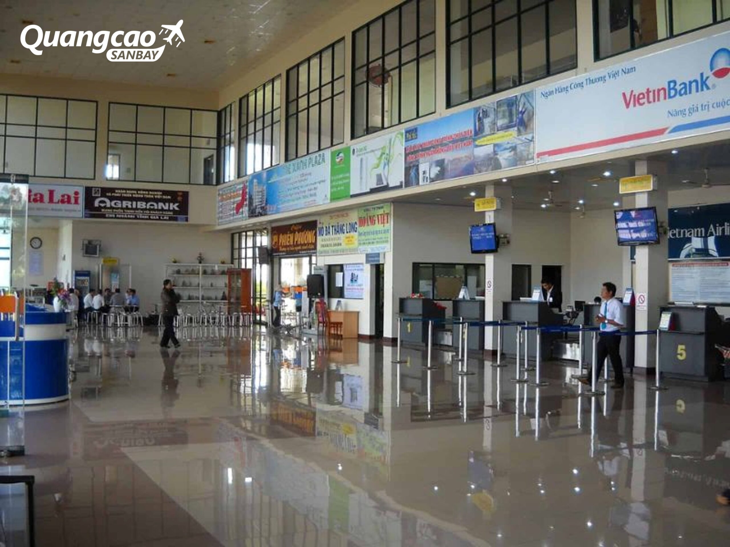 Pleiku airport advertising helps expand opportunities for investment and business partnerships