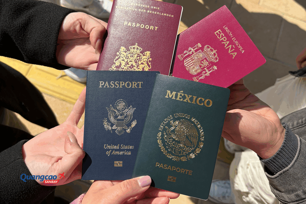 Hộ chiếu, Visa là một trong những giấy tờ bắt buộc khi bay quốc tế