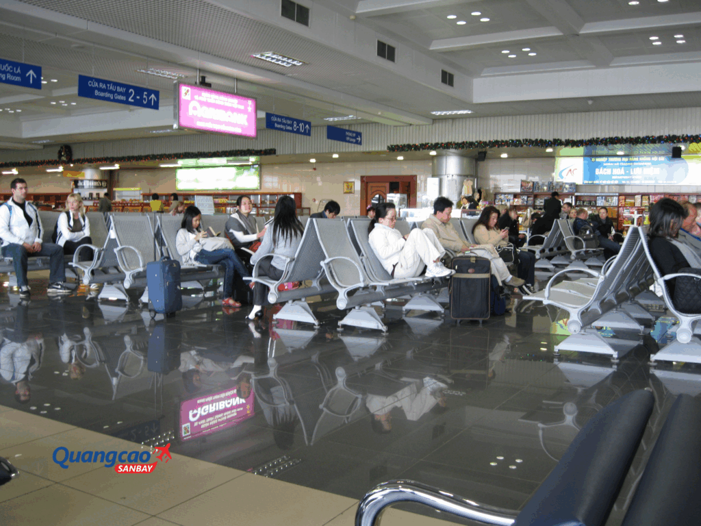 Khu vực phòng chờ tại sân bay