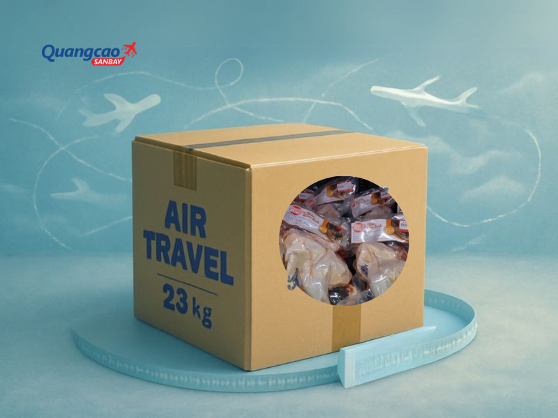 Lưu ý đóng gói và khai báo thực phẩm khi mang lên máy bay để đảm bảo tuân thủ quy định