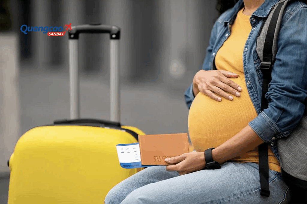 Phụ nữ mang thai làm thủ tục đi máy bay cần giấy xác nhận đủ điều kiện bay