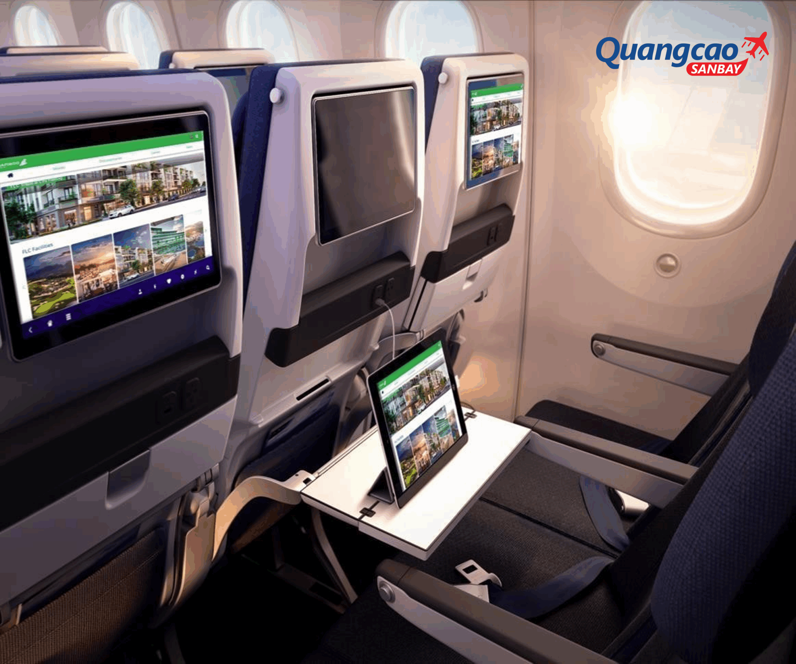 Advertising on Bamboo airways of Vietnam is suitable for a wide range of businesses
