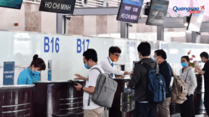 Hành khách check-in trực tiếp tại sân bay