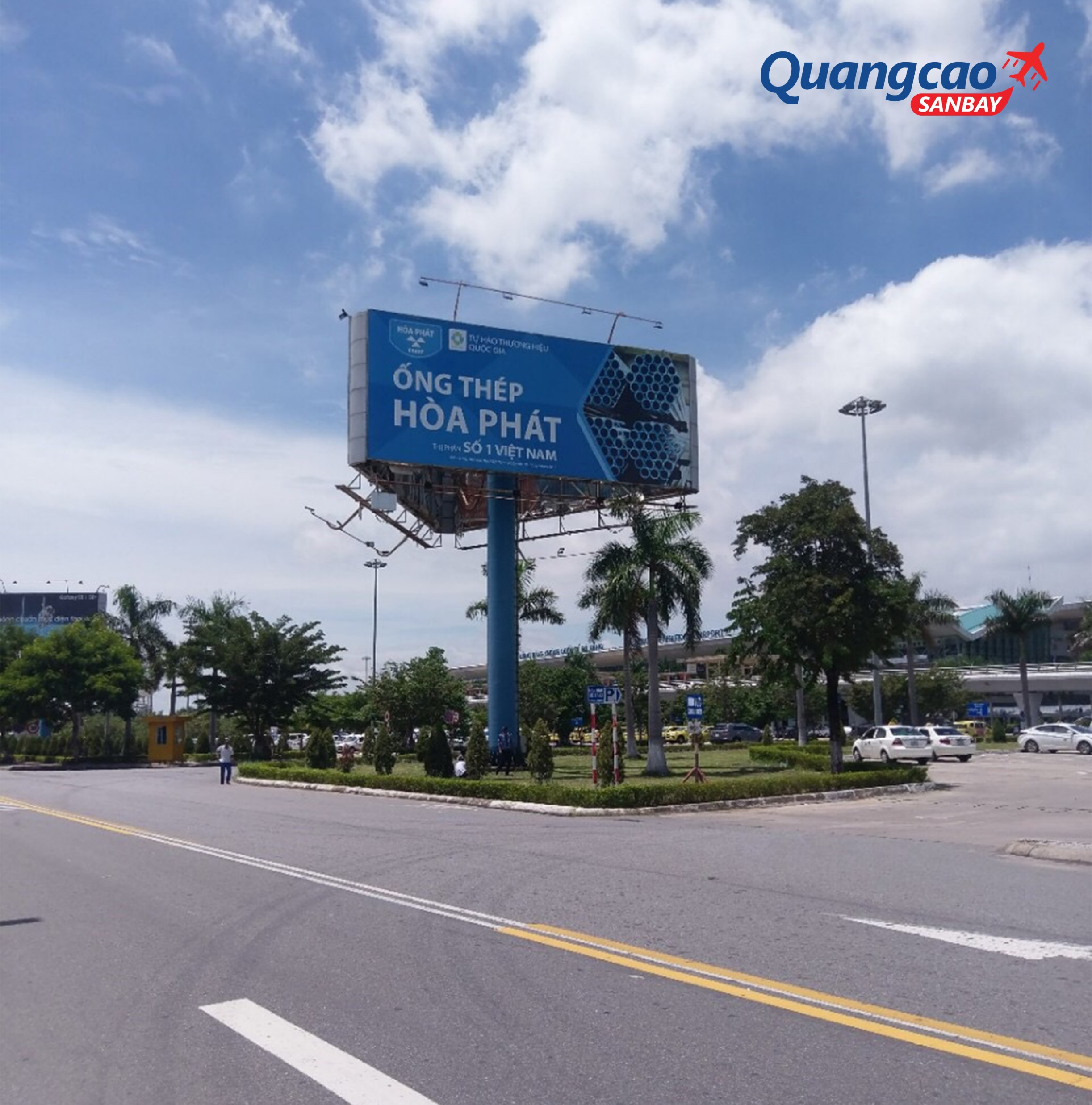 Big billboard advertising in Vietnam