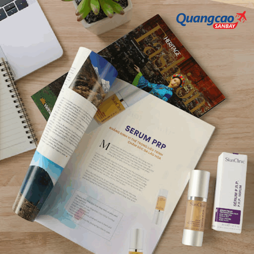 Article advertising in Heritage Magazine