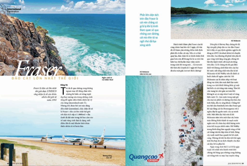 Special section advertising in Heritage Magazine