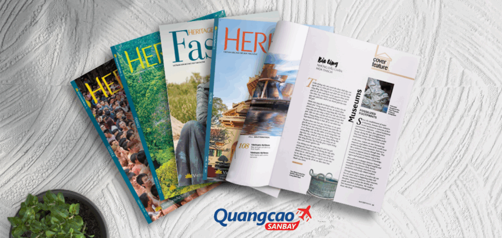 Advertising booking process in Heritage Magazine