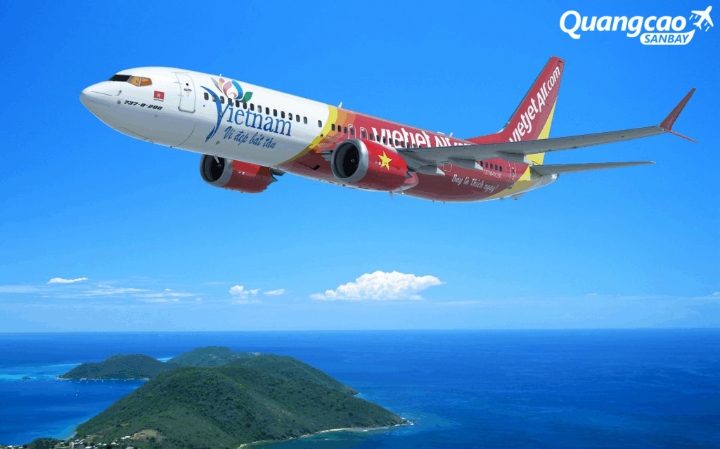The cost of advertising on Vietjet air of Vietnam