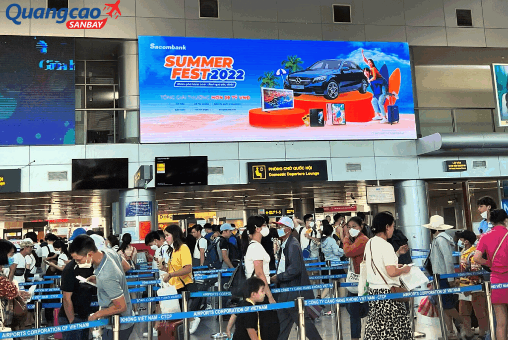 Process of implementing airport advertising in Vietnam