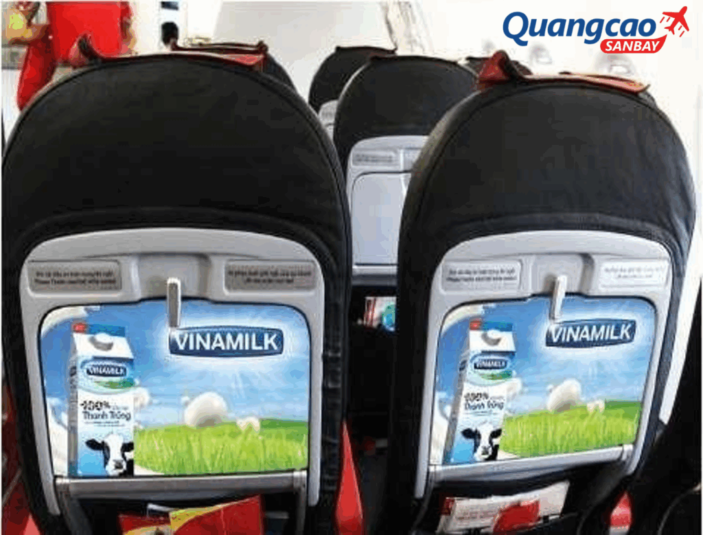 Tray table advertising