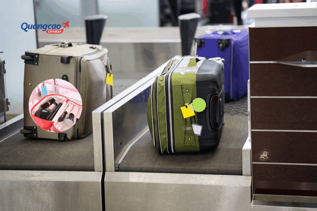 Cần chú ý cách đóng gói và bảo quản mỹ phẩm khi mang theo hành lý ký gửi