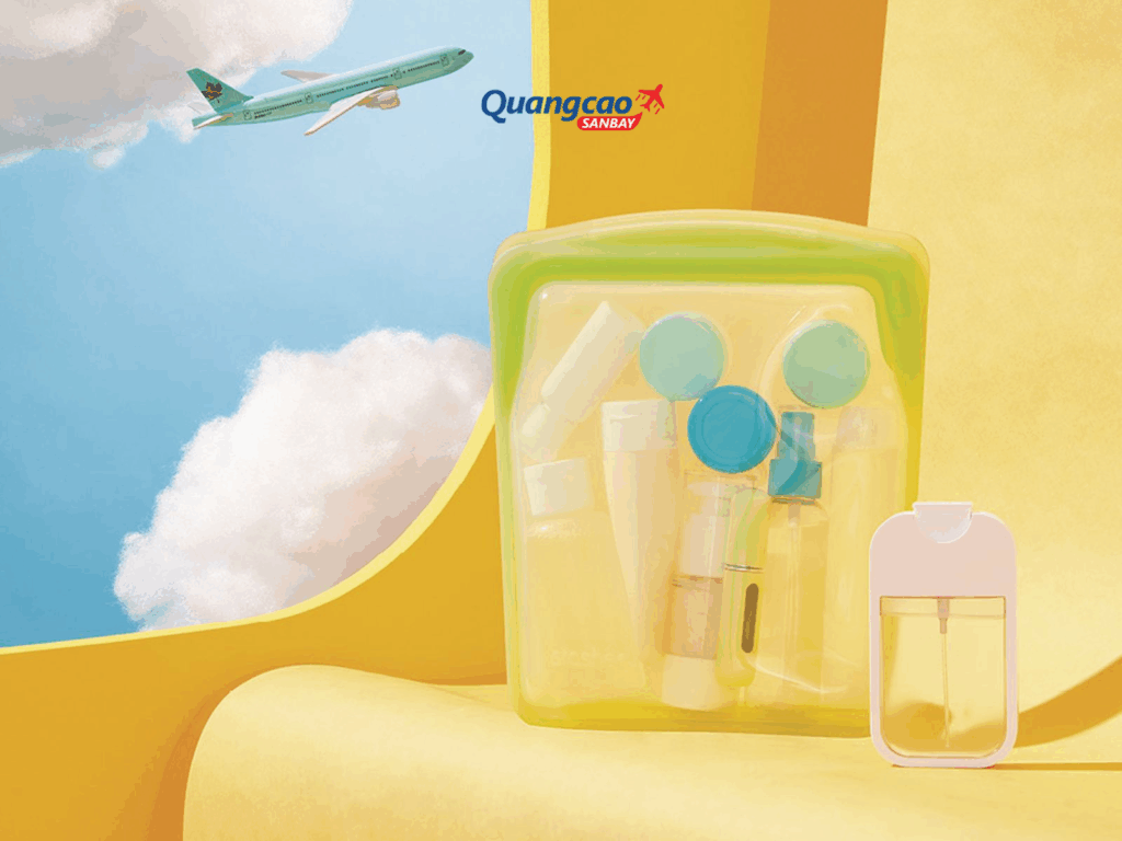 Nên chiết đồ makeup có dung tích lớn sang chai lọ nhỏ để dễ mang theo