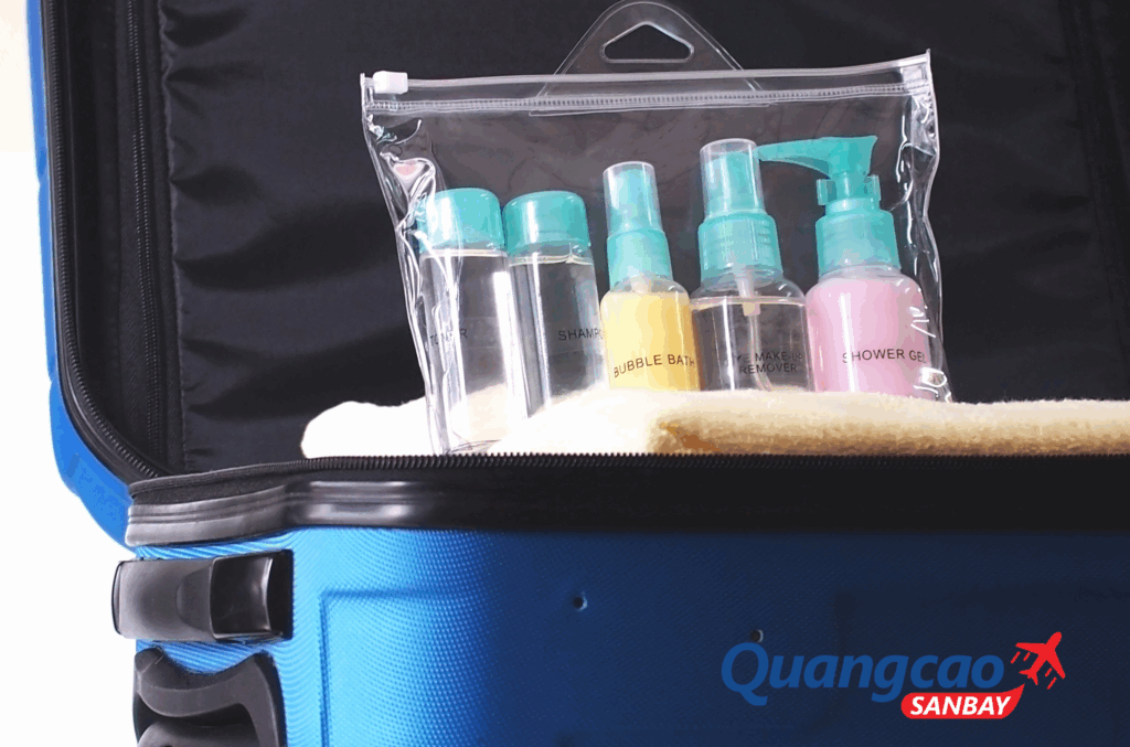 Quy định chung về chất lỏng mang lên máy bay