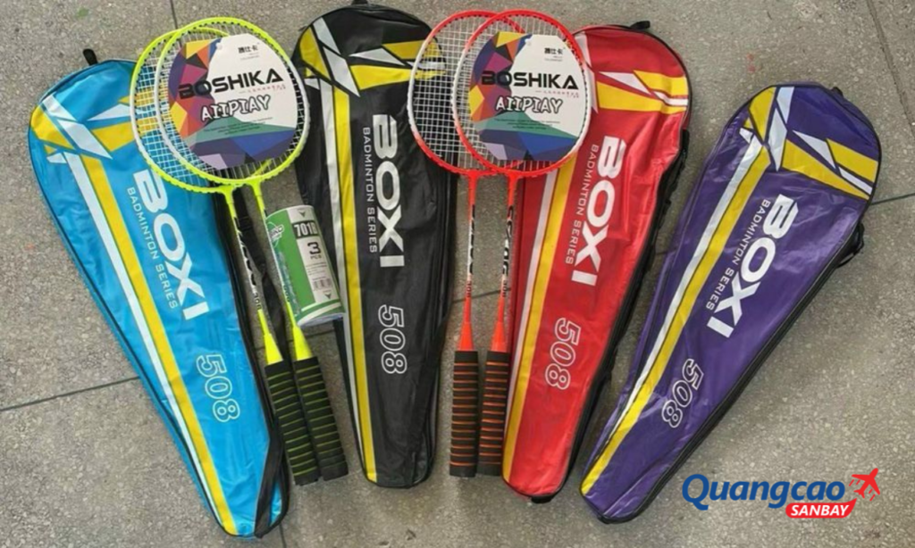 Những lưu ý quan trọng khi mang vợt cầu lông lên máy bay