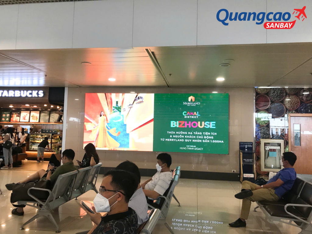 Quảng cáo sân bay giúp tiếp cận trực tiếp lượng lớn hành khách di chuyển bằng đường hàng không