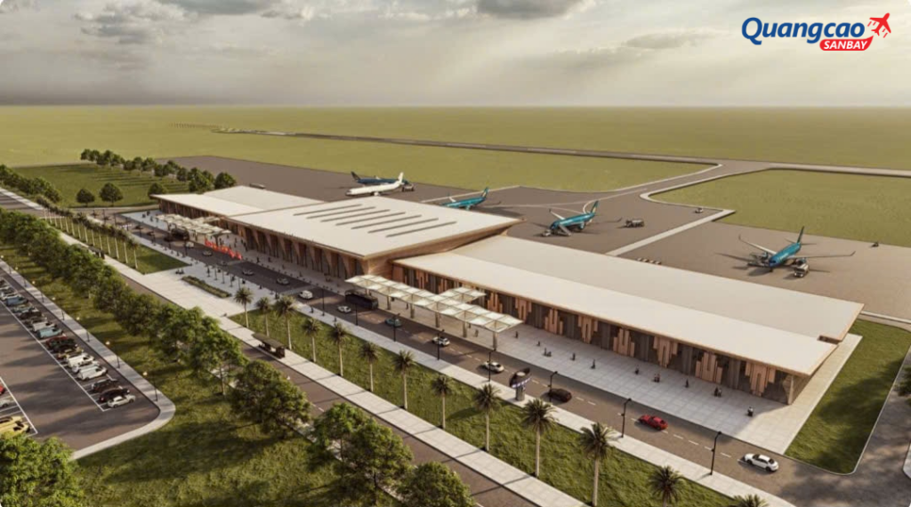 Phối cảnh dự án Cảng hàng không dân dụng Phan Thiết